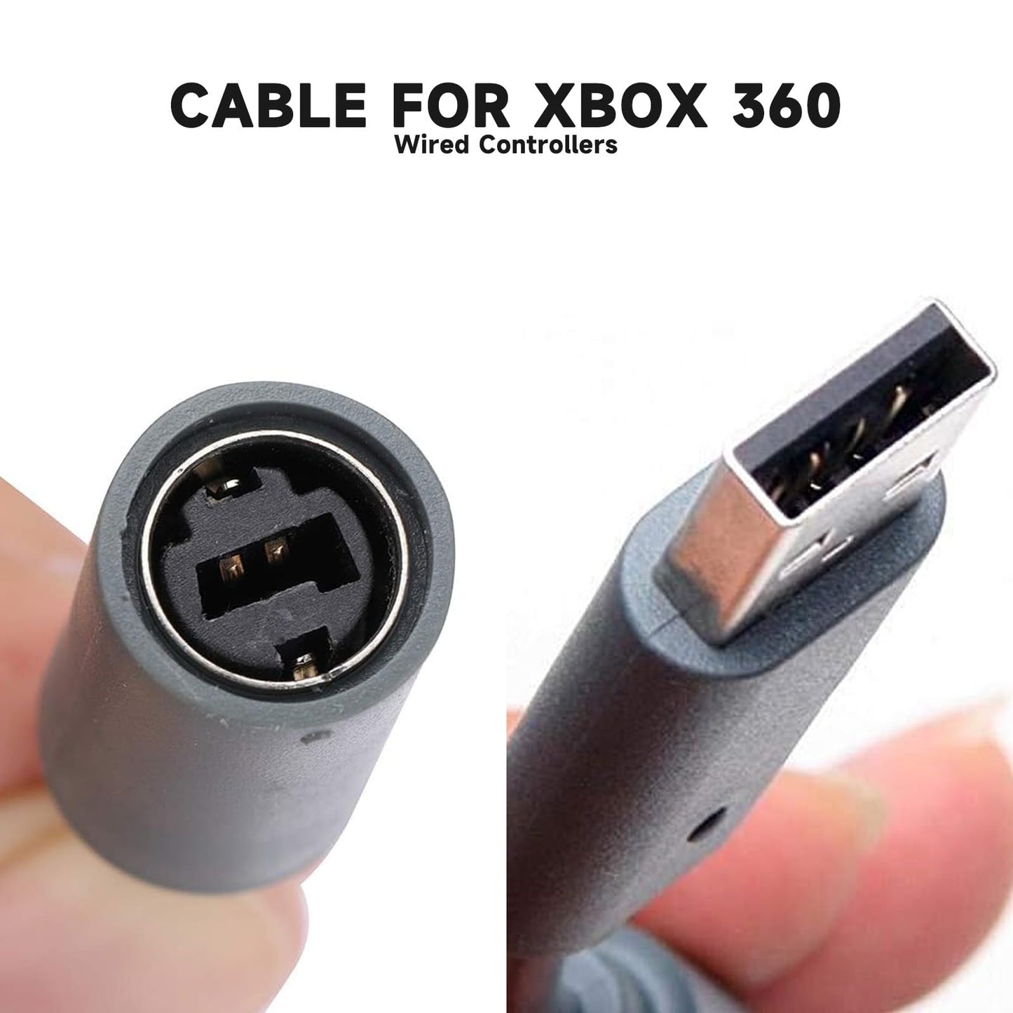 USB Breakaway Cable for Logitech G920 G923 G27 G29 Driving Force & Thrustmaster Ferrari 458 Spider Racing Wheel Cord, Guitar Hero & Xbox USB Plug Xbox