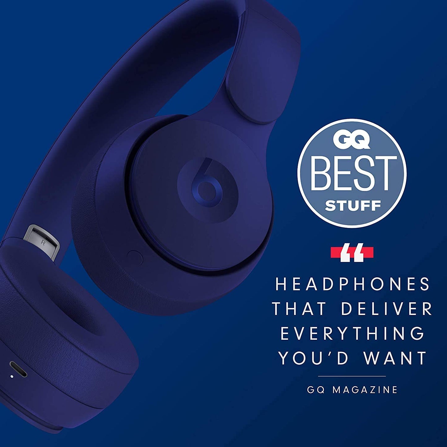 Beats Solo Pro Wireless NC On-Ear Headphones - More Matte Collection Ivory (Renewed)