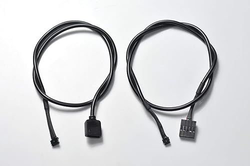 Cable for Wraith Prism LED RGB Cooler Fan from Ryzen 7 2700X Processor AM4/AM2/AM3/AM3+ 4-Pin Connector Copper Base/Alum Heat Sink by TT Racing (Cable