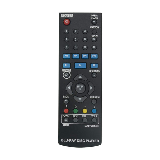 New Replace Remote Control AKB75135401 fit for LG DVD Blu-Ray Player BP300 BP335 BP340 BP350 BP145 BP155 BP165 BP240 BP250 BP255