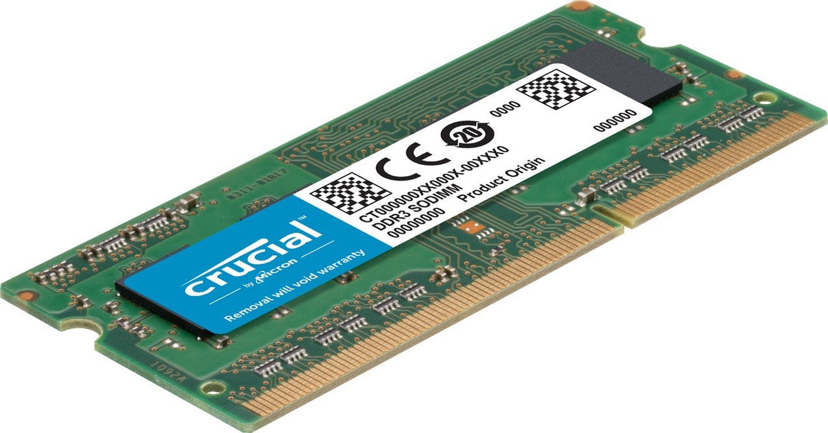 Crucial Technology 8GB Kit (4GBx2), 204-pin SODIMM, DDR3 PC3-8500,