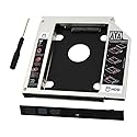 Universal SATA Hard Drive Caddy Adapter Tray Enclosures for DELL HP Lenovo ThinkPad ACER Gateway ASUS Sony Samsung MSI Laptop