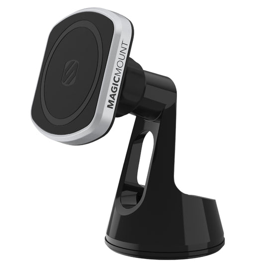 Scosche MP2WD-XTSP MagicMount Pro2 Magnetic Car Phone Holder - Ultimate Magnetic Car Mount for Windshield or Dashboard with Suction Cup - Compatible