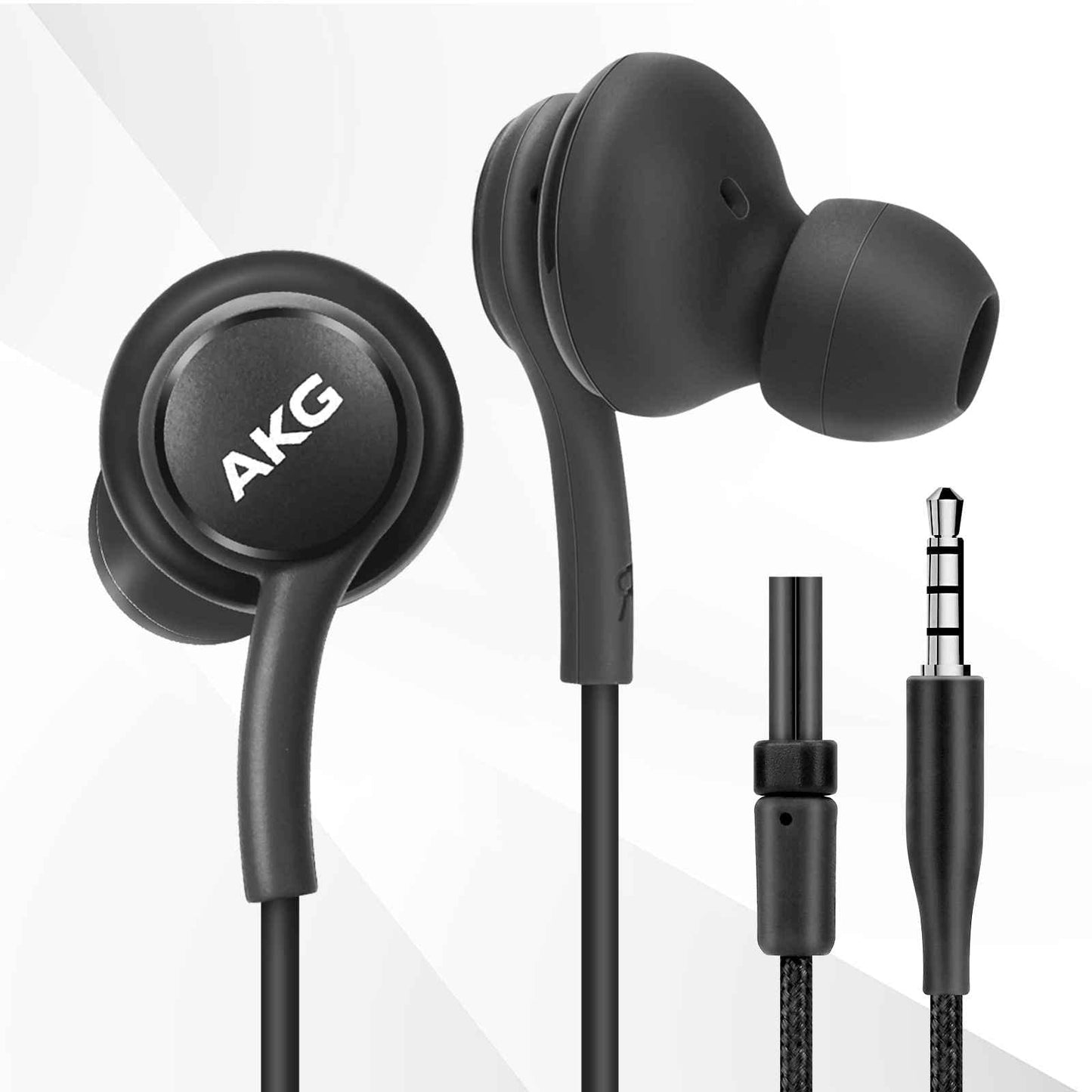 Wired 3.5MM Jack Durable Earphones Earbuds w Microphone and Volume Control, Deep Bass Clear Sound Noise Isolating in Ear Headphones, Compatible…
