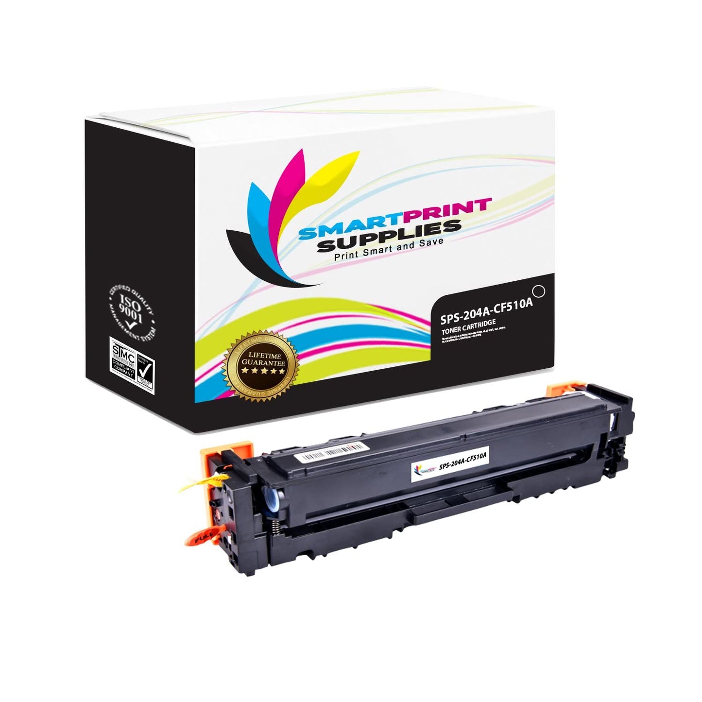 Smart Print Supplies Compatible 204A CF510A Black Toner Cartridge Replacement for HP Color Laserjet Pro MFP M181fw M180nw M154nw Printers (1,100