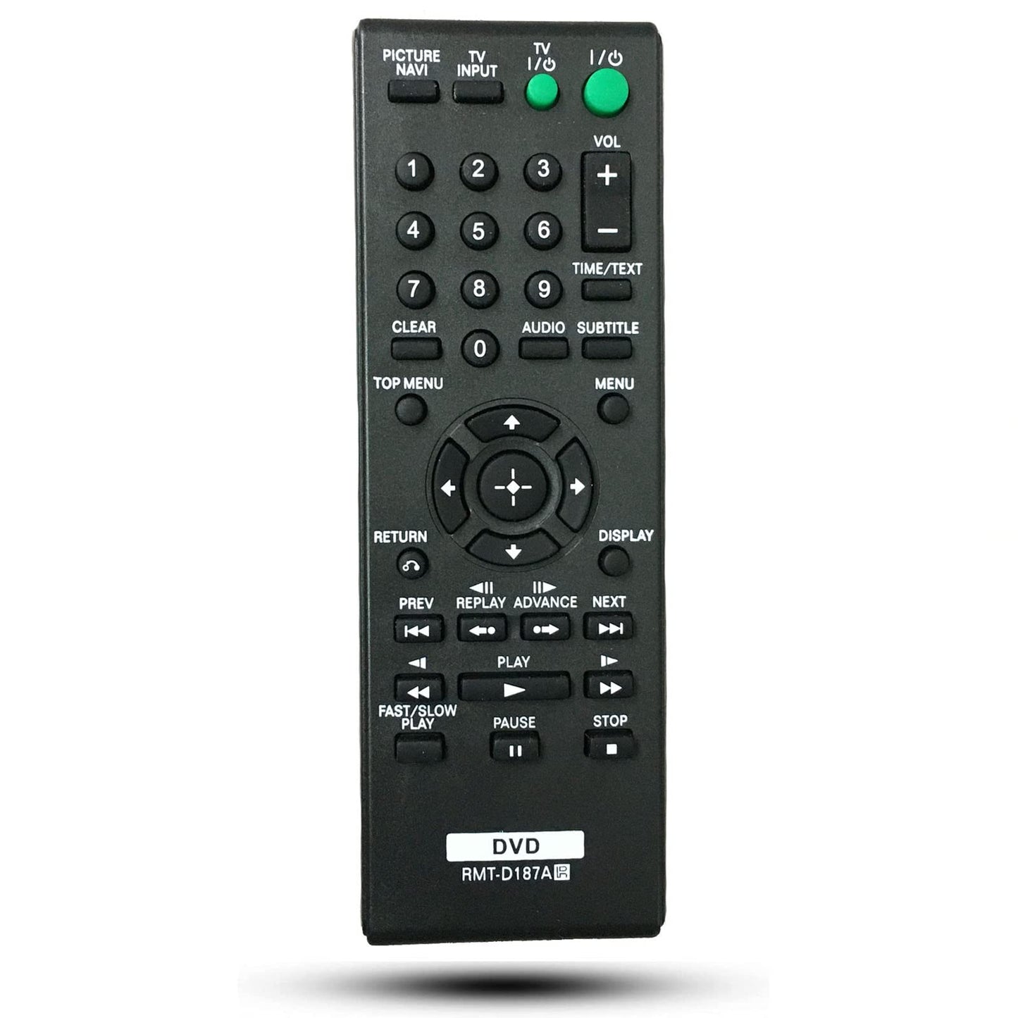 RMT-D187A 148700511 Replaced CD DVD Player Home Theater Remote Control Fit for Sony DVP-SR200P DVP-SR400P DVP-NS611H DVP-NS710 DVP-NS710H DVP-NS710H/B