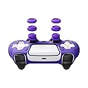 JEMDO Thumb Grips for PS5/PS4/Switch Pro Controllers, Silicone Joystick Caps with Anti-Slip Design, 3 Heights (High/Mid/Low) Button Caps, Gaming