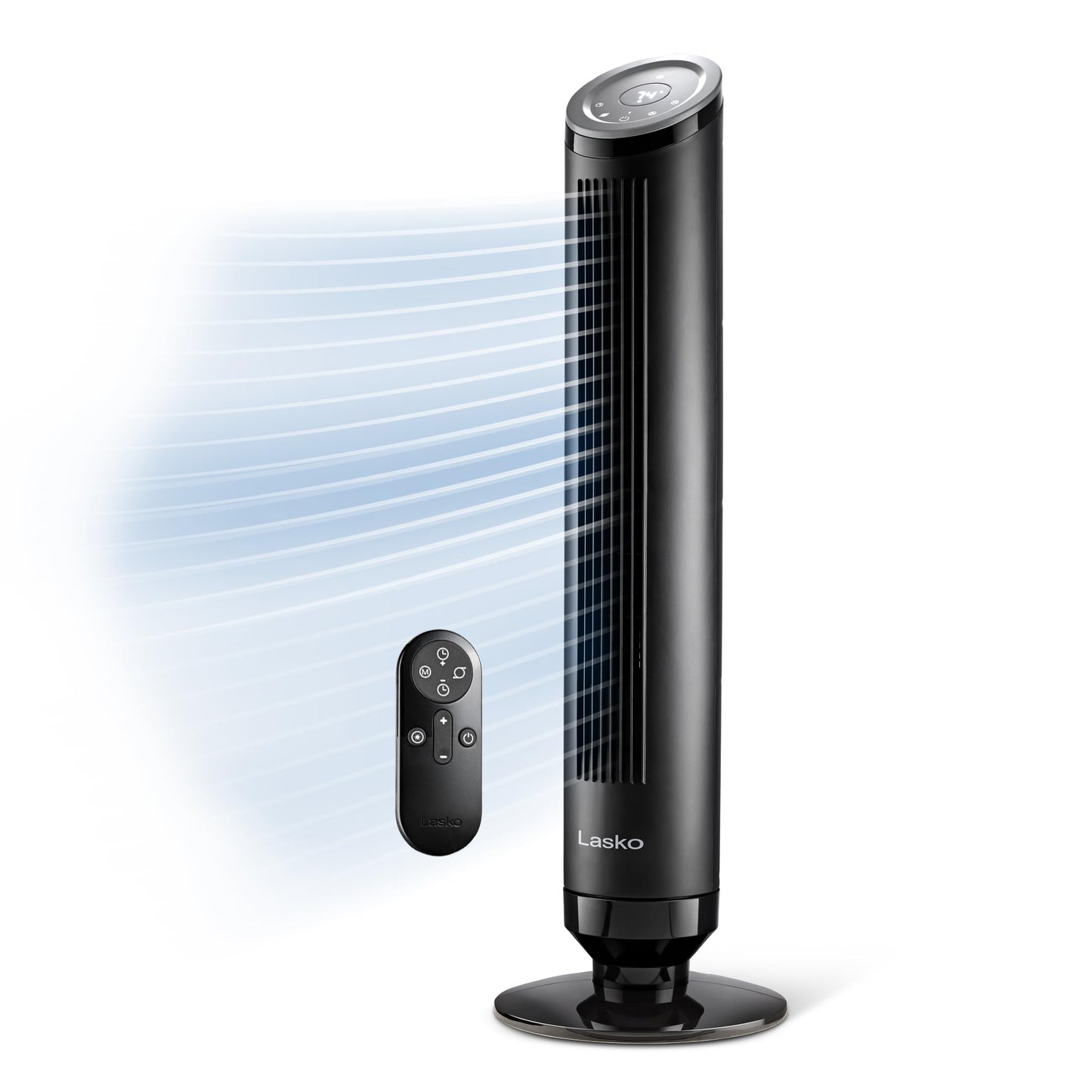 Lasko Ascend Quiet 29 dBA Tower Fan with Remote - 36" - OST100 - Black