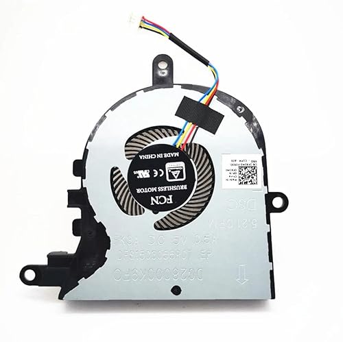Fleshy Leaf CPU Cooling Fan Replacement for Dell Latitude 3590 L3590 E3590 Insipron 15 5570 5575 17-3780 3793 5770 Vostro 3580 3590 3591 3593 Series