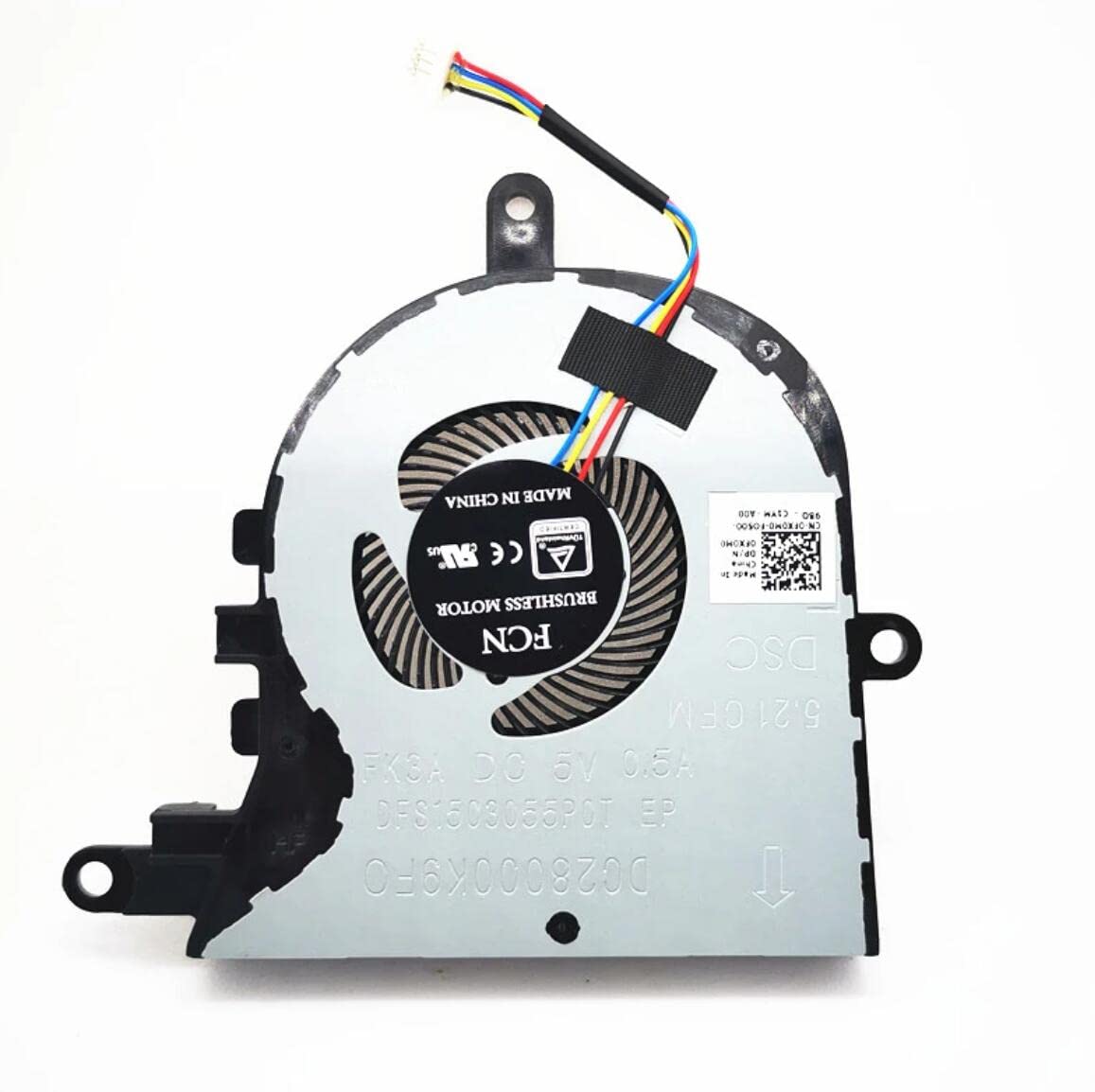 Fleshy Leaf CPU Cooling Fan Replacement for Dell Latitude 3590 L3590 E3590 Insipron 15 5570 5575 17-3780 3793 5770 Vostro 3580 3590 3591 3593 Series