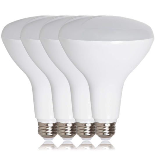 Maxxima BR40 LED Light Bulb, 2700K Soft White, 1075 Lumens, 13W, 4 Pack