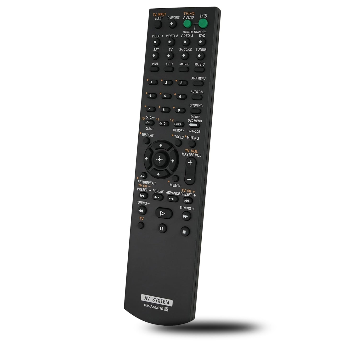 RM-AAU019 Remote Control Replaced for Sony RM-AAU017 HTD-DW685 STRDG510 STR-K1600 Home Theater Audio/Video Receiver AV System