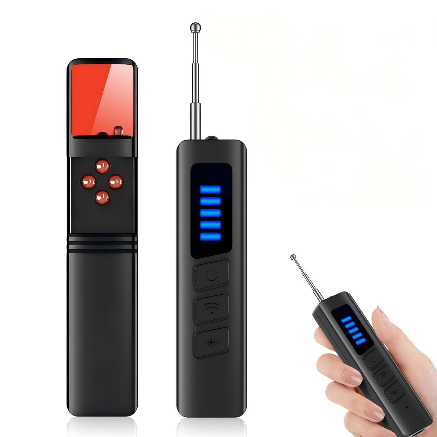 ZENNITHON Hidden Camera Detectors, Anti-spy Camera Detector, Wireless Signal Scanner & Hidden Devices Detector for Office/Car/Bathroom/Hotel. 5