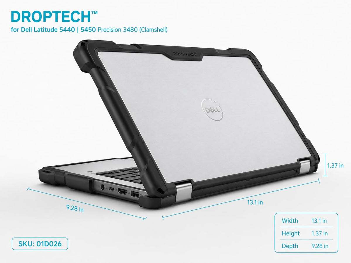 Gumdrop DropTech Case for Dell Pro 14 Premium (Clamshell)