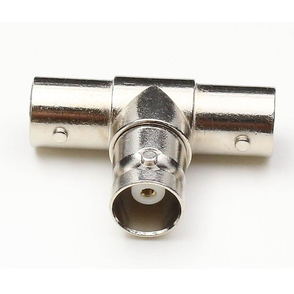 ANHAN BNC Splitter - BNC Tee Coax Adapter RF Coaxial Adapter - 2 Way Female Splitter