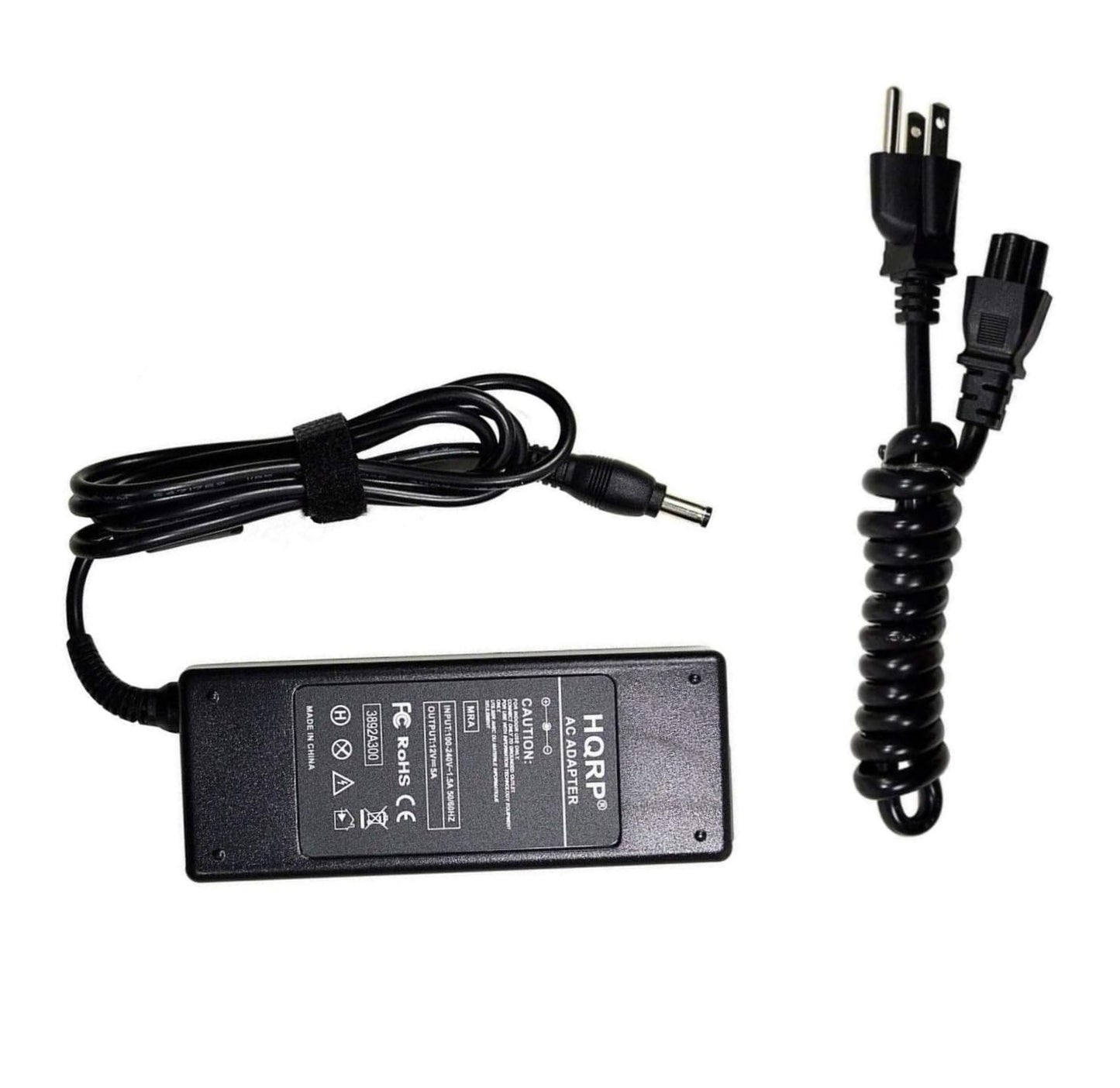 HQRP AC Adapter/Power Supply Cord Compatible with Maxtor OneTouch II HDD 100GB / 200GB / 250GB / 300GB / 500GB External Hard Drives