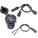 860201261 USB Plug with Dual Ports for Renegade g4 850 xrs 2017-2022, Replacement for REV Gen4 USB Power Outlet Kit