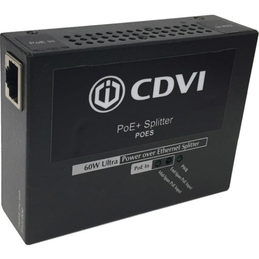 PLANET Gigabit PoE Splitter Adapter | 10/100/1000Mbps | IEEE 802.3af Compliant | 12V/4A, 19V/2.6A, 24V/2A Power Output | Use for IP Camera Wireless