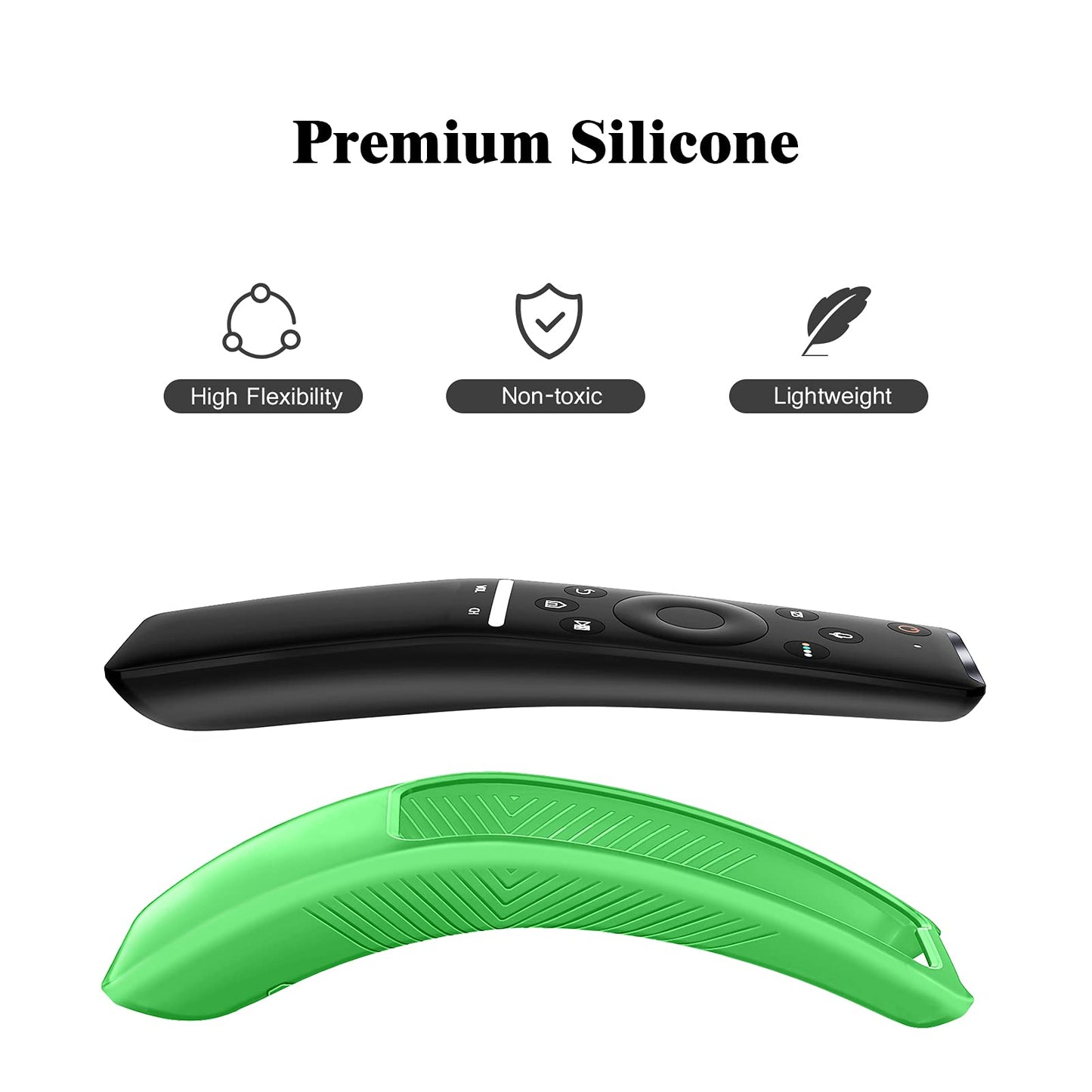 Fintie Protective Case Compatible Samsung Smart TV Remote Controller BN59 Series, CaseBot Light Weight Kids-Friendly Anti Slip Shock Proof Silicone