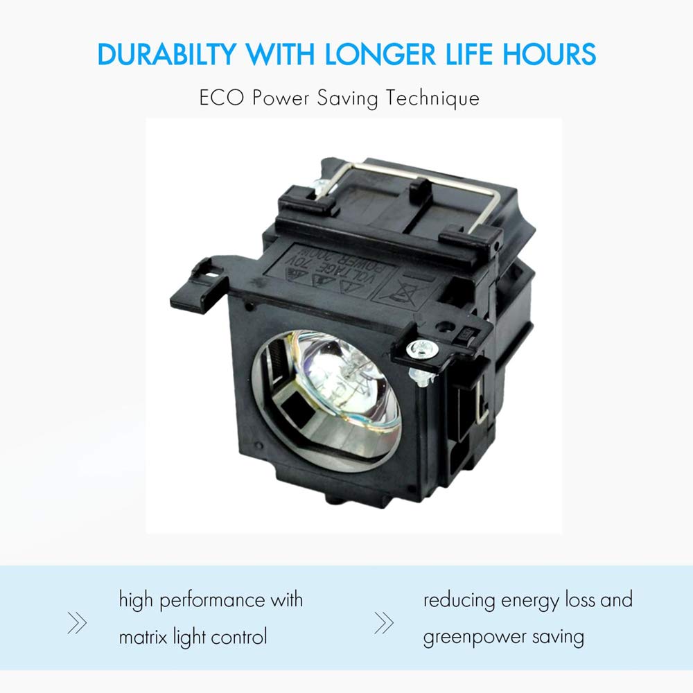 AWO DT00751 / 78-6969-9875-2 / RLC-017 Replacement Lamp Bulb with Housing for HITACHI