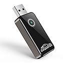 TiMOVO Wireless CarPlay Adapter, Convert Wired to Bluetooth Wireless Carplay, Plug & Play, Mini Size for iPhone iOS 10 Later & Cars from 2016 Later