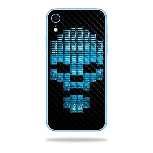 MightySkins Carbon Fiber Skin for Apple iPhone XR - Equalizer | Protective, Durable Textured Carbon Fiber Finish | Easy to Apply, Remove, and Change…