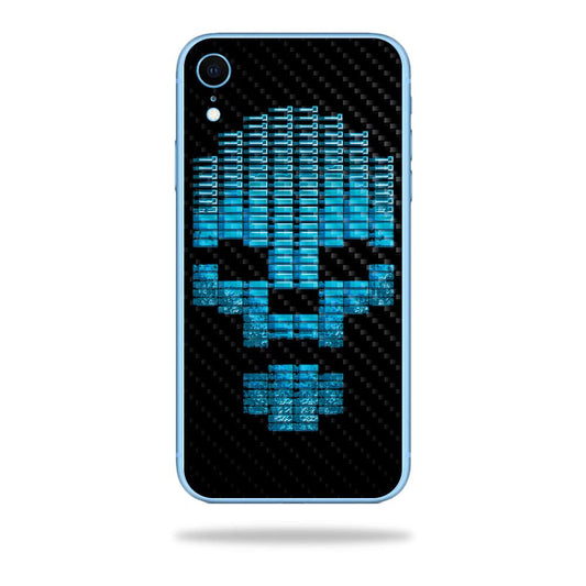 MightySkins Carbon Fiber Skin for Apple iPhone XR - Equalizer | Protective, Durable Textured Carbon Fiber Finish | Easy to Apply, Remove, and Change…