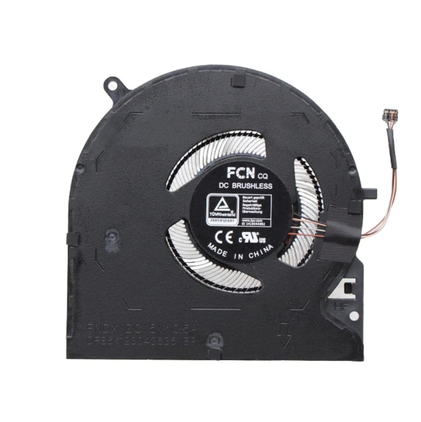 Fleshy Leaf CPU+GPU Cooling Fan Replacement for Razer Blade 15 2021 Edition RZ09-0367 Series DFS5K123043635 DFS5K121144645 FNDX FNDY
