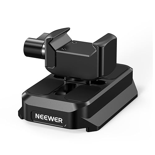 NEEWER NATO Clamp to Arca Type Quick Release Plate Adapter, Compatible with DJI RS4 RS4 PRO RS 3 RS 3 PRO RS 2 RSC 2 Gimbal Tripod Video Head SmallRig