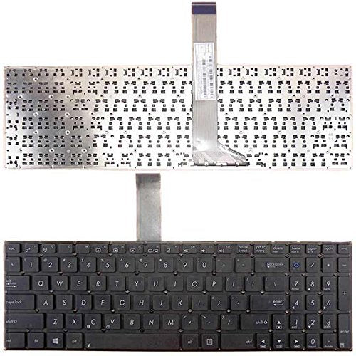 New Laptop Keyboard (Without Frame) Replacement for ASUS K56 K56C K56CA K56CB K56CM S56 S56C S56CA US Layout Black Color
