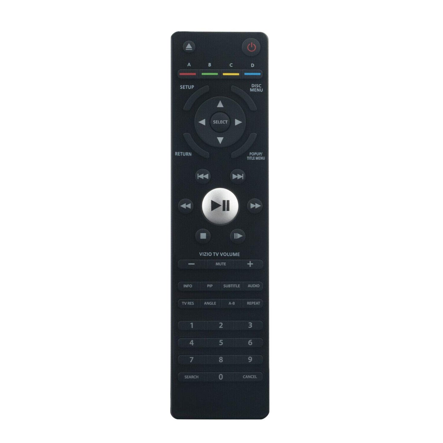 New - Remote Control VR7A for Vizio Blu-ray Player VBR120 VBR231 VBR333 VBR334 VBR210