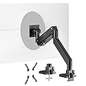 Hexcal Heavy Duty Monitor Arm for 57" Ultrawide Screens, Support up to 59.4 lbs, Full Motion Desk Mount with Quick Release VESA (75/100/200mm)