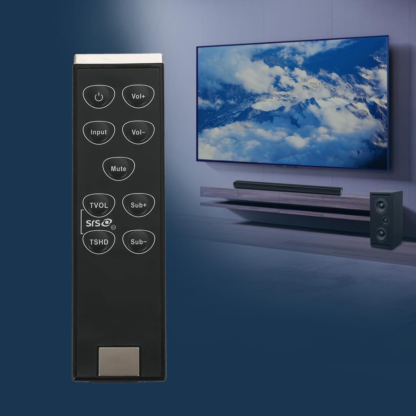 VSB200 VSB210WS VSB210 Replace Remote Control Compatible with VIZIO Home Theater Sound Bar VSB211WS VSB205 VSB206 VSB207 VSB200 VSB210 VSB210WS VSB211