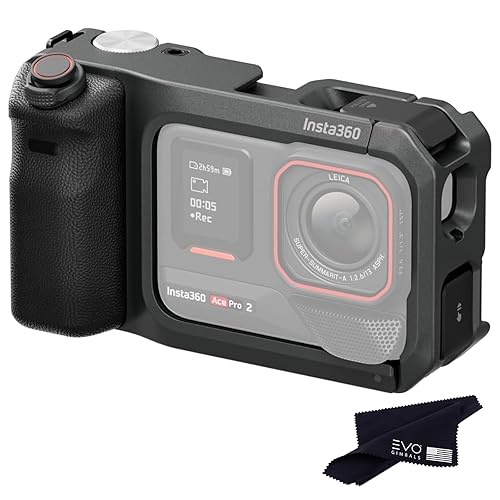 Insta360 Ace Pro 2 Xplorer Grip Pro Kit, Upgraded More Comfortable Grip, transforms Your Camera into the Ultimate Tool for Street Photography