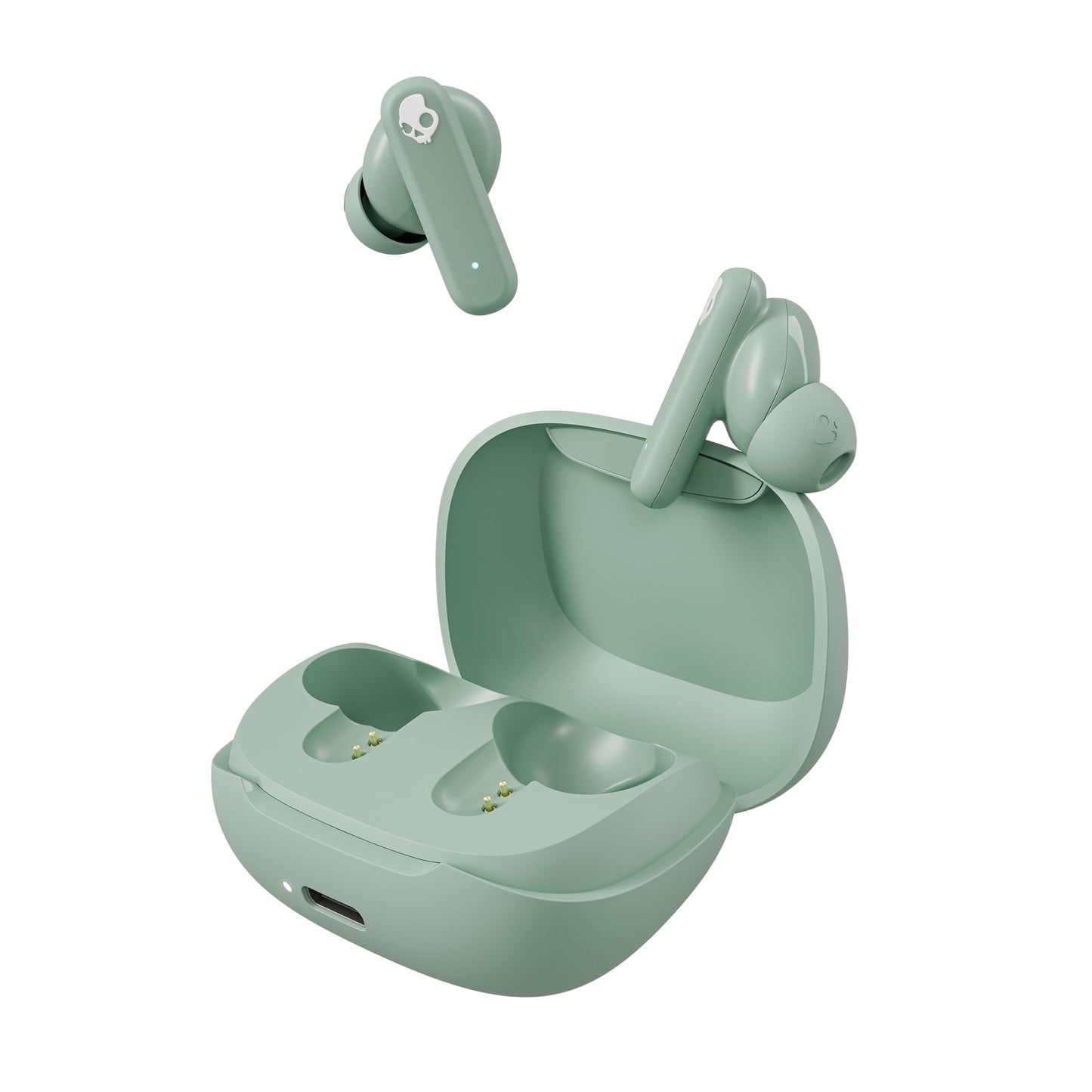 Skullcandy Smokin’ Buds Wireless Noise Isolating Earbuds - Preppy Sage