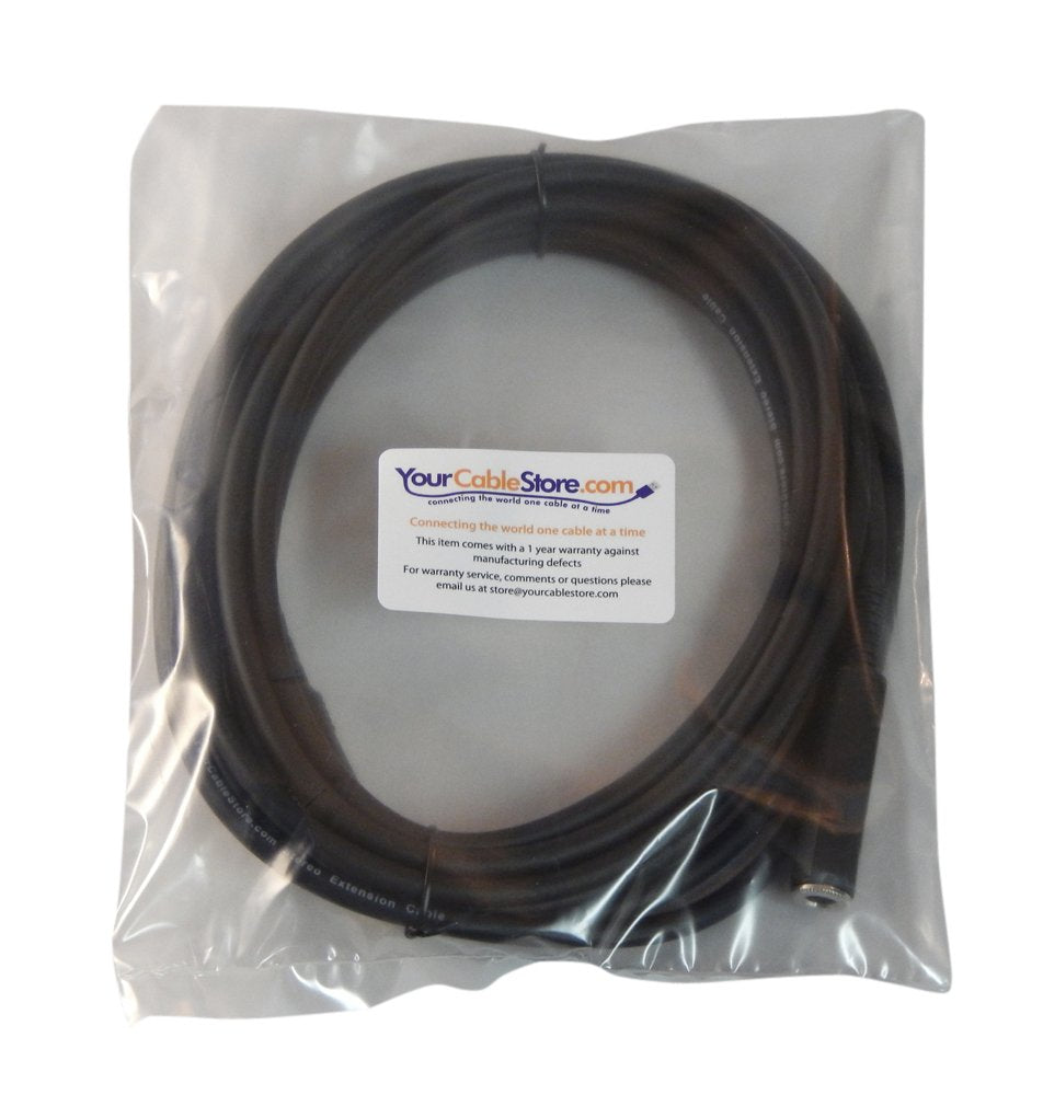 Your Cable Store 15 Foot 1/4 Inch Stereo Extension Cable Male/Female
