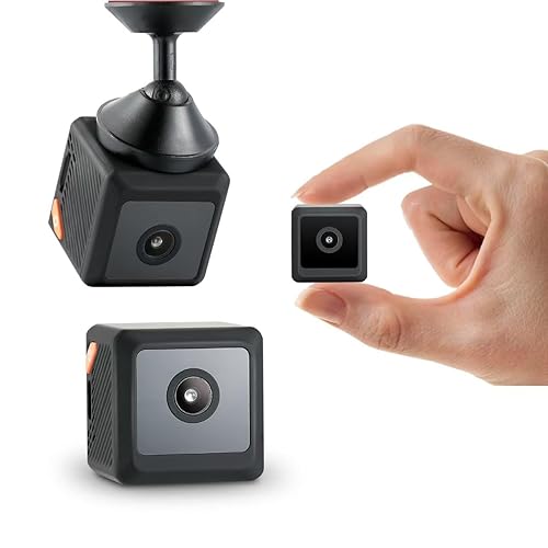MORNGC 1080P HD Mini Wireless Camera with Long Battery Life, AI Human Eye Detection, Auto Night Vision, WiFi, Baby Monitoring, SD Card Loop Recording