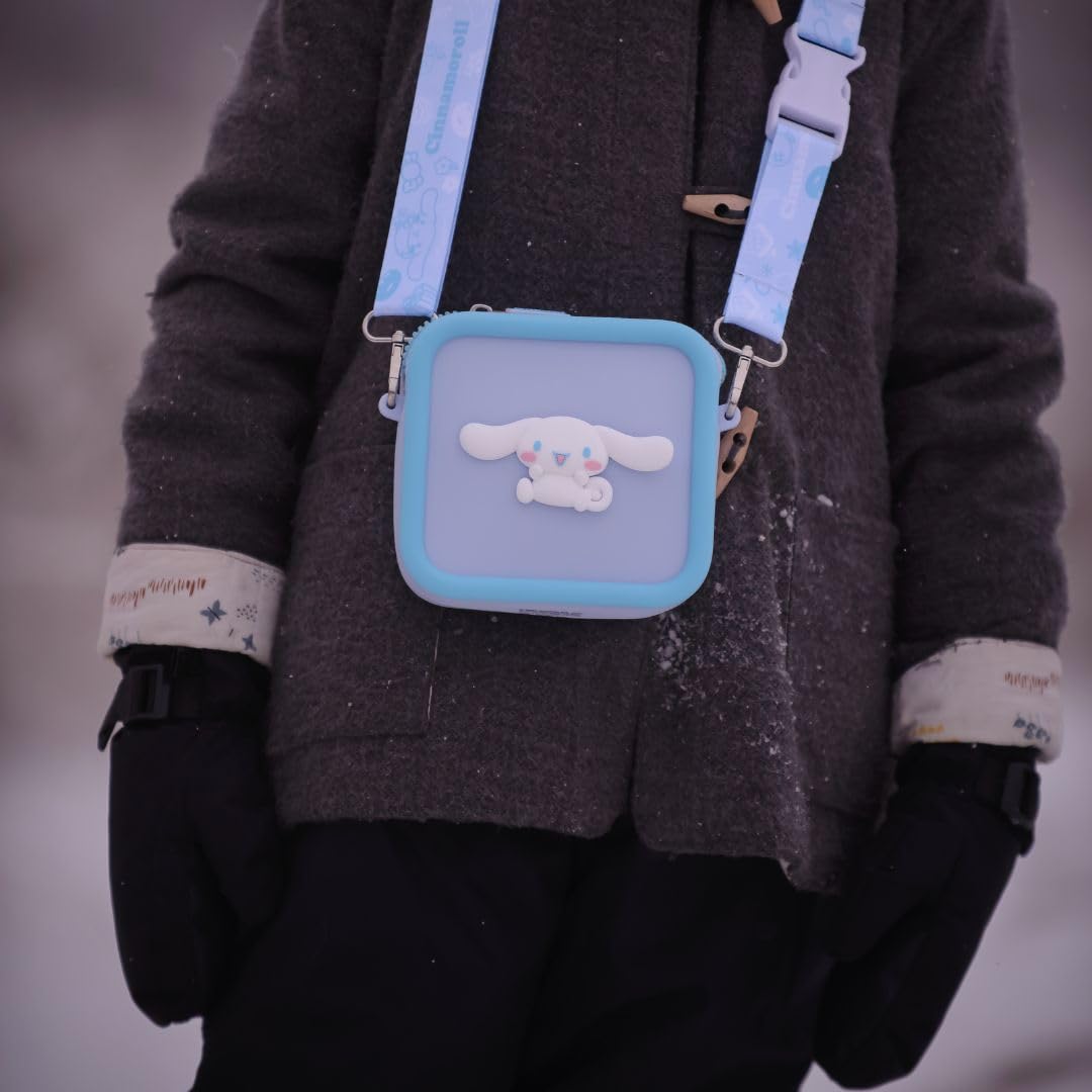 Kidamento kiimento Soft Silicone Camera Case Durable and Adorably Stylish Bag - Adjustable Soft Strap With Buckle - Promotes Comfort and Independence