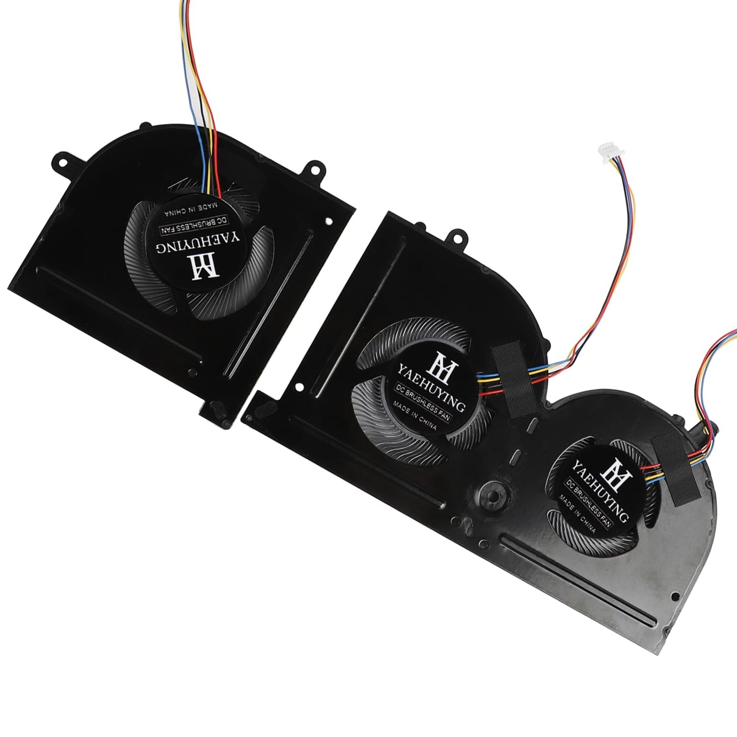 YAEHUYING CPU+GPU Cooling Fan for MSI GS63 GS63VR 6RF 6RF-001US 7RF 7RF-212UK GS73 GS73VR Stealth MS-16K2 MS-17B1 BS5005HS-U2F1 BS5005HS-U2L1 DC5V