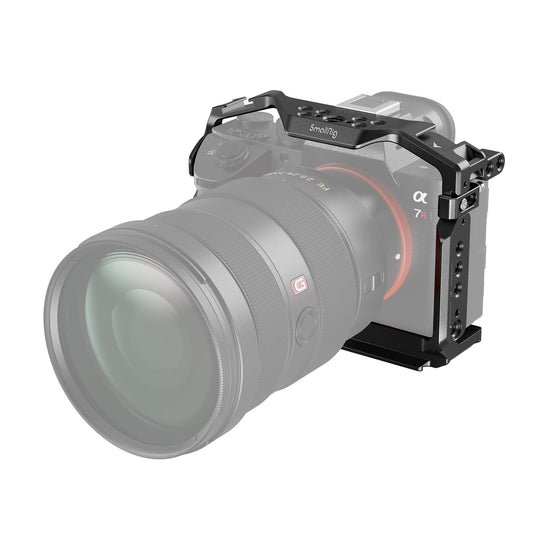 SmallRig A7RIII / A7III / A7M3 Camera Cage for Sony A7RIII / A7III / A7M3 Camera (ILCE-7RM3 / A7R Mark III), w/Shoe Mount, Built-in NATO Rail