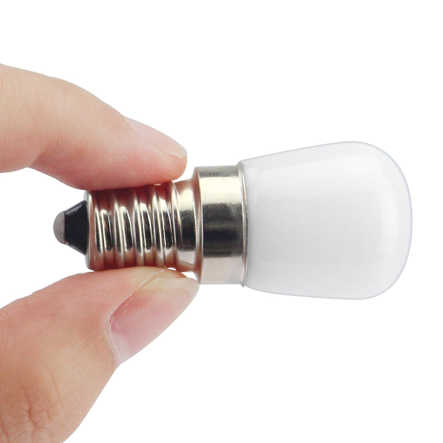 Poeland 1.5W LED Bulb Light 120V E14 Base Pack of 2 Warm White