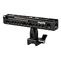 MAGICRIG Rotating NATO Handle Top Handle Grip with Cold Shoe Mount and Locating Point for Arri for DSLR Camera, Camera Cage