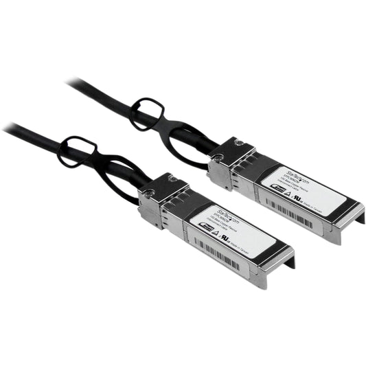 StarTech.com Cisco SFP-H10GB-CU2M Compatible 2m 10G SFP+ to SFP+ Direct Attach Cable Twinax - 10GbE SFP+ Copper DAC 10 Gbps Low Power Passive