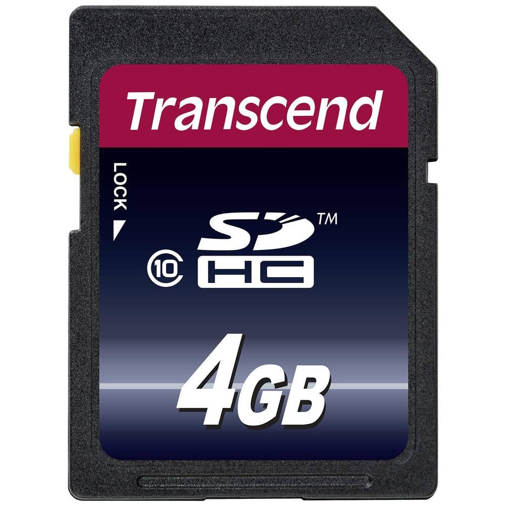 Transcend 4GB Class 10 SDHC Card (TS4GSDHC10)
