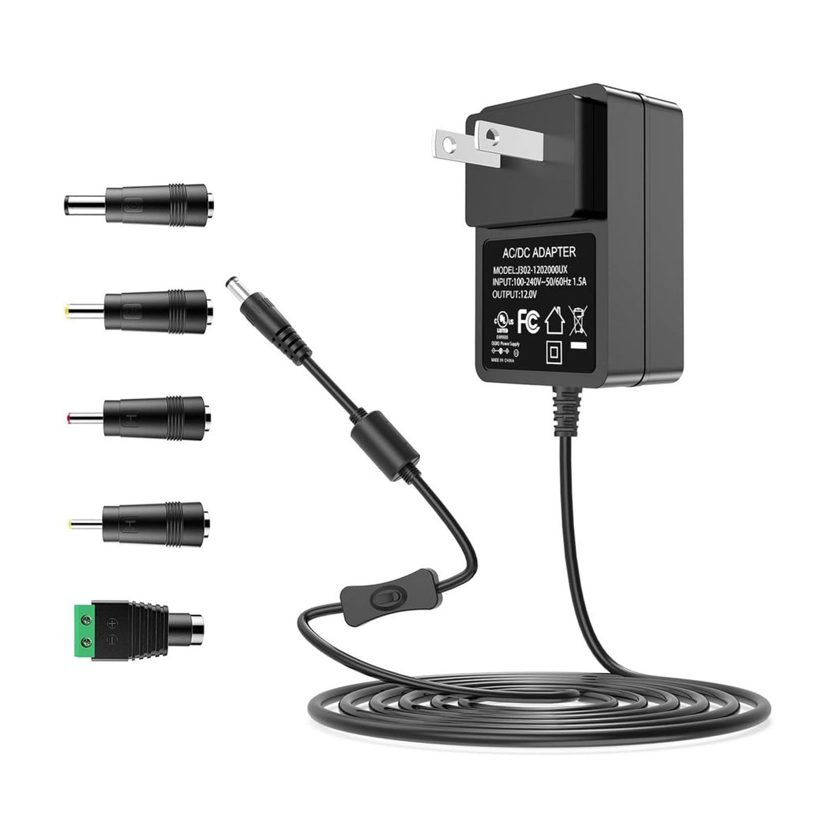 Lantronix AC/DC Power Supply/Adapter - External AC/DC Power Supply for Lantronix Gateways, routers, and IoT Devices; Some Models DIN-Rail mountable