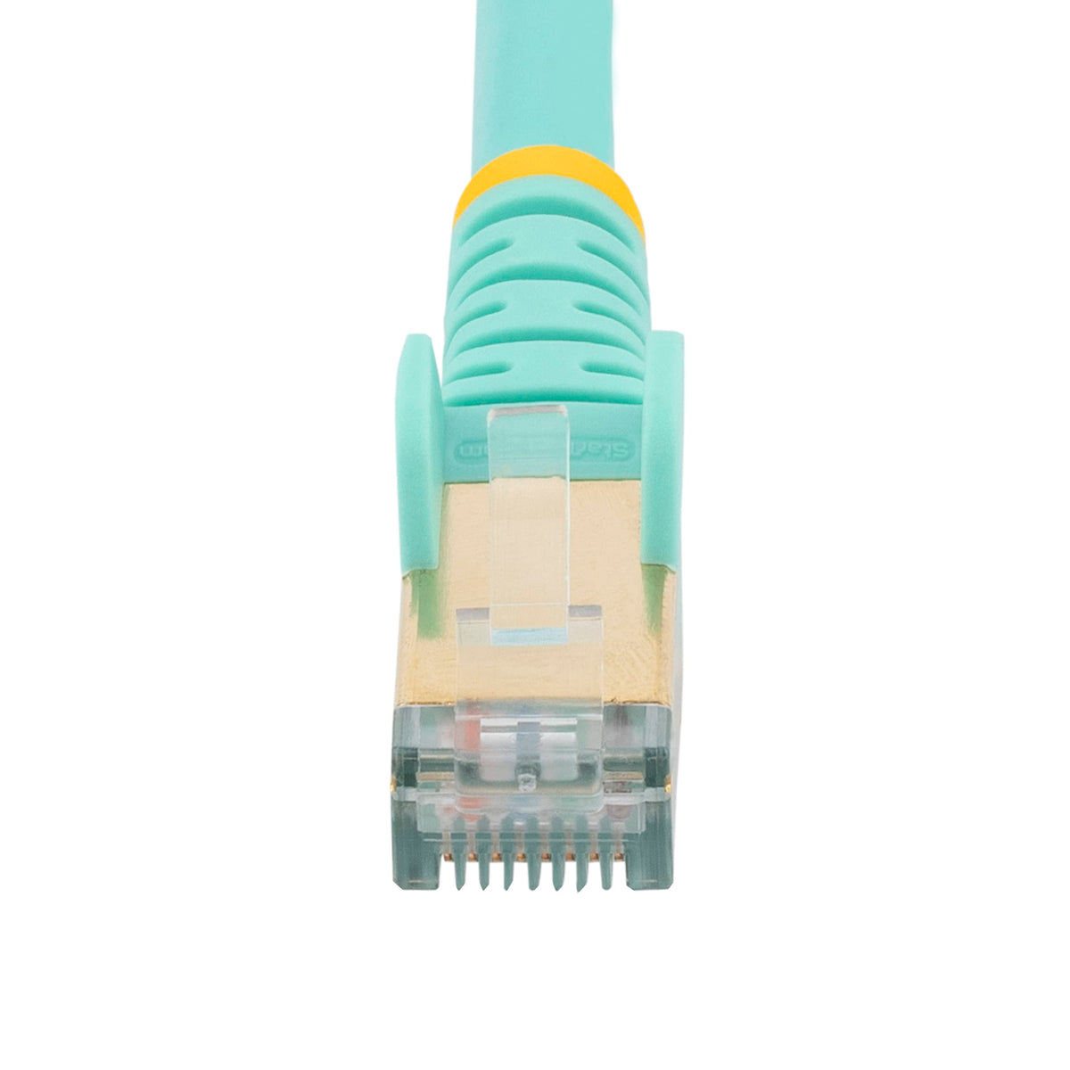 StarTech 30ft Cat6a Snagless Ethernet Cable, Aqua (C6ASPAT30AQ)