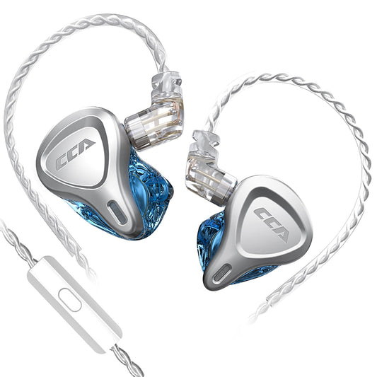 QZXYHYN CCA CSN IEM Earphones 1DD 1BA CCA in Ear Earbuds,CSN Hearphones Drummer Musician Earphone Stereo Headset with Removable C Pin Cable…
