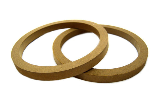 2 PCS 8" MDF Speaker Ring RING-8R Speaker MOUNTING Spacer Rings for Fiberglass