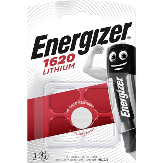 Energizer Cr1620 Coin Lithium Battery 611323