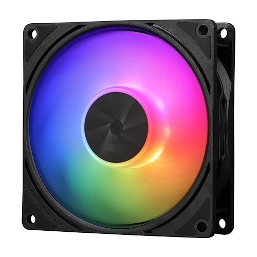 THERMALRLGHT TL-P9-S 92mm ARGB PWM PC CPU Case Fan, 2200RPM, 3.62" L x 92mm W x 25mm H, Desktop, Laptop Compatible